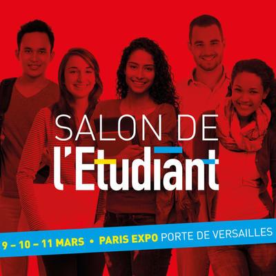 Affiche du Salon de l'étudiant de Mars 2018