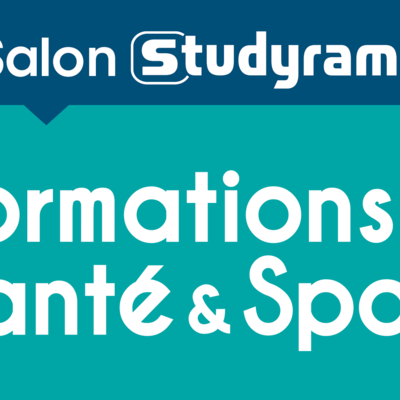 Affiche salon studyrama sur les formations santé & sport