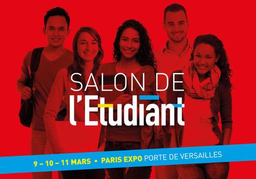 Affiche du Salon de l'étudiant de Mars 2018