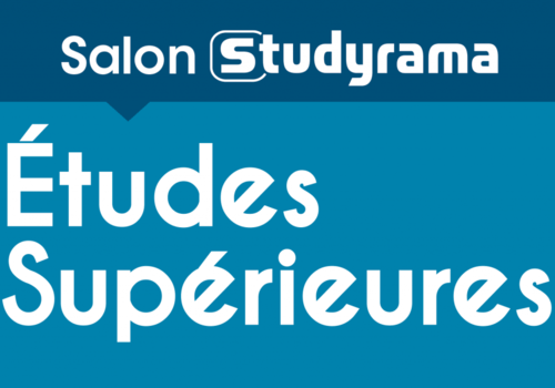 Affiche du salon studyrama sur les études supérieures