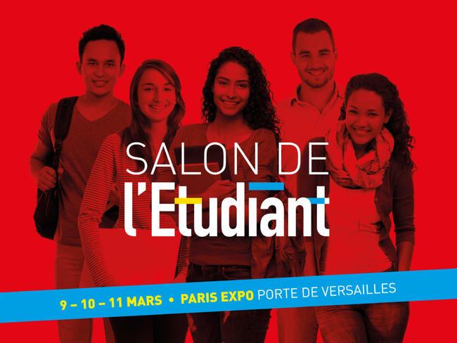 Affiche du Salon de l'étudiant de Mars 2018