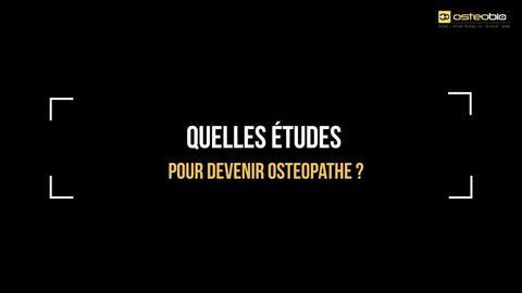 Quelle formation pour devenir ostéopathe ? Interview d'Arnaud Crépin Ostéobio